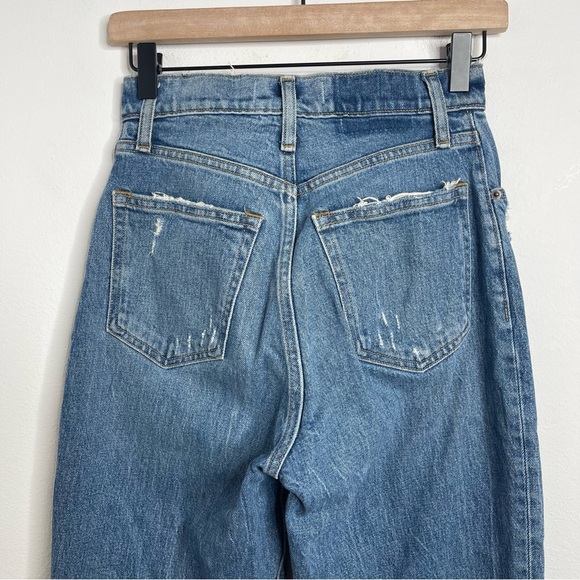 Abercrombie & Fitch CURVE LOVE The 90s Straight Ultra High Rise Jean Size 25 - Picture 7 of 14